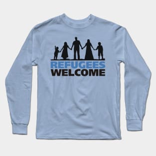 Refugees Welcome Long Sleeve T-Shirt